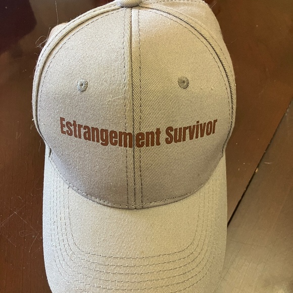 Adjustable Customized Beige Baseball Hat to Announce Recovery - Picture 1 of 5